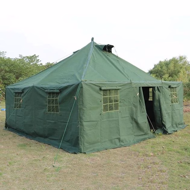 Military camp tent